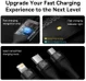 Baseus Flash Serie 3-in-1 USB naar Lightning/USB-C/MicroUSB Kabel 1.2M afbeelding 4