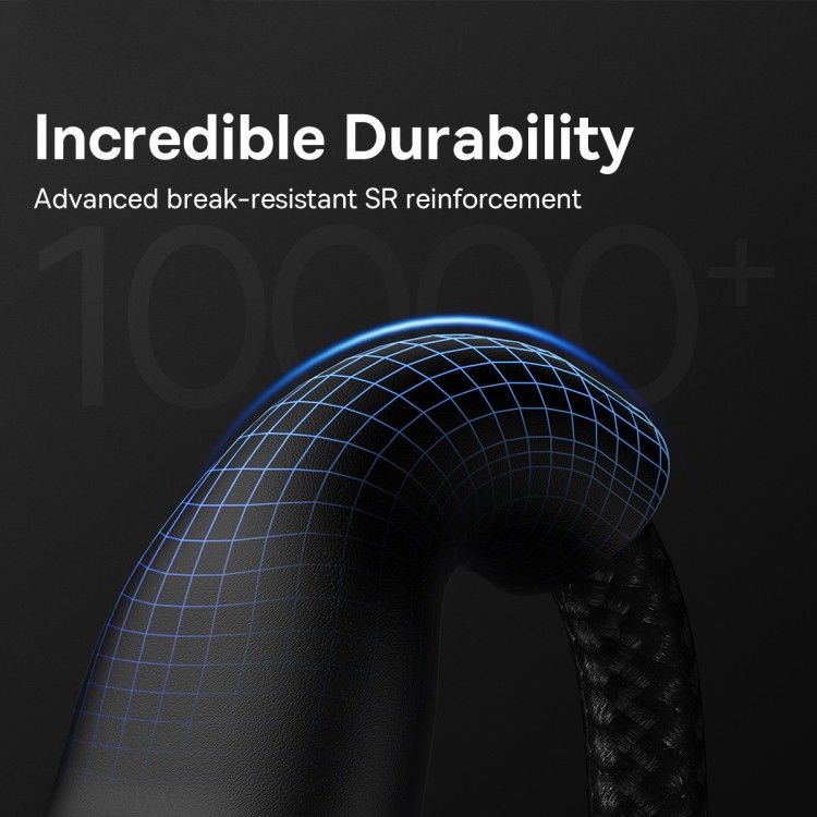 Baseus Flash Serie 3-in-1 USB naar Lightning/USB-C/MicroUSB Kabel 1.2M afbeelding 7