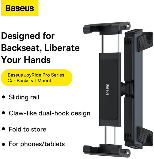 Baseus JoyRide Pro Hoofdsteun Houder Tablet/iPad/Telefoon voor Auto afbeelding 14