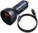 Baseus 65W Autolader USB en USB-C met USB-C Kabel 1M Donkerblauw afbeelding 1