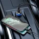Baseus 65W Autolader USB en USB-C met USB-C Kabel 1M Donkerblauw afbeelding 19