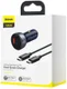 Baseus 65W Autolader USB en USB-C met USB-C Kabel 1M Donkerblauw afbeelding 20