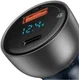 Baseus 65W Autolader USB en USB-C met USB-C Kabel 1M Donkerblauw afbeelding 6