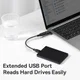 Baseus Ingenuity Universele USB-C naar USB-A Adapter Converter Zwart afbeelding 5
