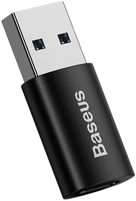 Baseus Ingenuity Universele USB 3.1 naar USB-C Adapter Converter Zwart afbeelding 1