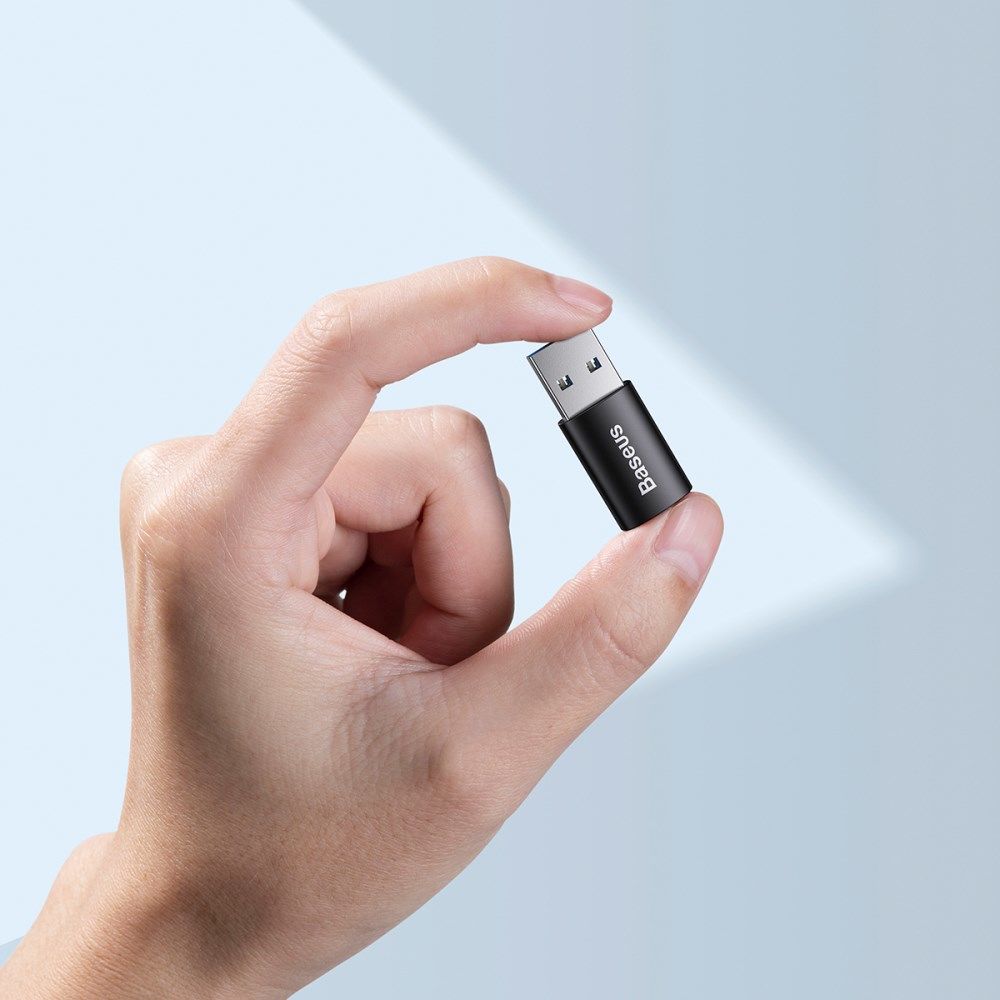 Baseus Ingenuity Universele USB 3.1 naar USB-C Adapter Converter Zwart afbeelding 11