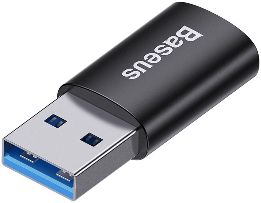 Baseus Ingenuity Universele USB 3.1 naar USB-C Adapter Converter Zwart afbeelding 2