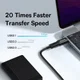 Baseus Ingenuity Universele USB 3.1 naar USB-C Adapter Converter Zwart afbeelding 8
