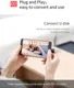 Baseus Mini USB-C naar USB-A Adapter Converter 2.4A Zwart afbeelding 5