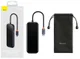 Baseus AcmeJoy USB-C naar USB-A/HDMI/USB-C SD/TF Hub Grijs afbeelding 13