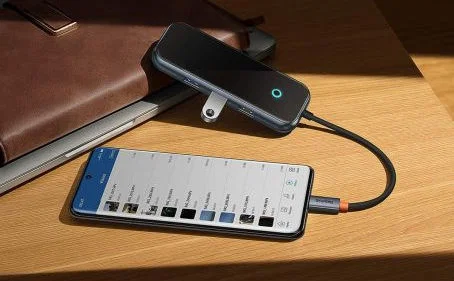 Baseus AcmeJoy USB-C naar USB-A/HDMI/USB-C SD/TF Hub Grijs afbeelding 12