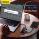 Baseus AcmeJoy USB-C naar USB-A/HDMI/USB-C SD/TF Hub Grijs afbeelding 5