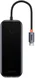 Baseus AcmeJoy USB-C naar USB-A/USB-C en RJ45 Adapter Grijs afbeelding 2