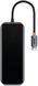 Baseus AcmeJoy USB-C naar USB-A/HDMI/USB-C Adapter Grijs afbeelding 1