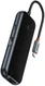Baseus AcmeJoy USB-C naar USB-A/HDMI/USB-C, RJ45 en SD/TF Grijs afbeelding 2