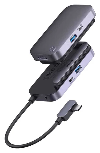 Baseus PadJoy USB-C naar HDMI 4K@30Hz/USB 3.0/3.5.mm/USB-C PD 100W afbeelding 1