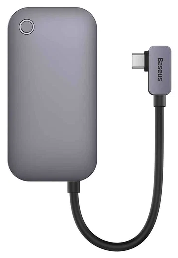 Baseus PadJoy USB-C naar HDMI 4K@30Hz/USB 3.0/3.5.mm/USB-C PD 100W afbeelding 2