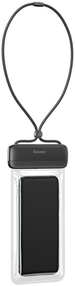 Baseus Waterdicht Telefoonhoesje voor Smartphones tot 7.2 Inch Zwart afbeelding 2