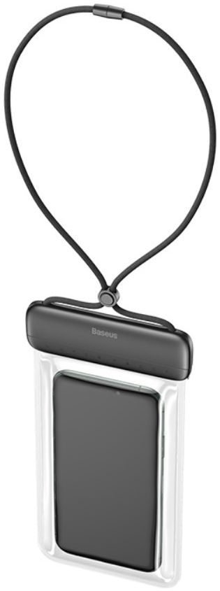 Baseus Waterdicht Telefoonhoesje voor Smartphones tot 7.2 Inch Zwart afbeelding 3