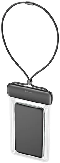 Baseus Waterdicht Telefoonhoesje voor Smartphones tot 7.2 Inch Zwart afbeelding 3