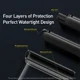 Baseus Waterdicht Telefoonhoesje voor Smartphones tot 7.2 Inch Zwart afbeelding 7