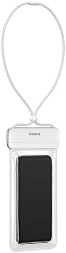 Baseus Waterdicht Telefoonhoesje voor Smartphones tot 7.2 Inch Wit afbeelding 2