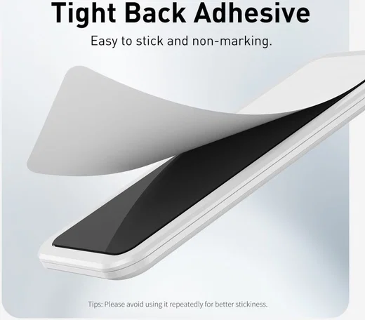 Baseus Kickstand voor Telefoonhoesjes Universele Standaard Wit afbeelding 8