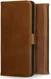 Rosso Deluxe Samsung Galaxy S23 Hoesje Echt Leer Book Case Bruin afbeelding 4