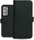 Rosso Deluxe Samsung Galaxy S23 Plus Hoesje Echt Leer Book Case Zwart afbeelding 6