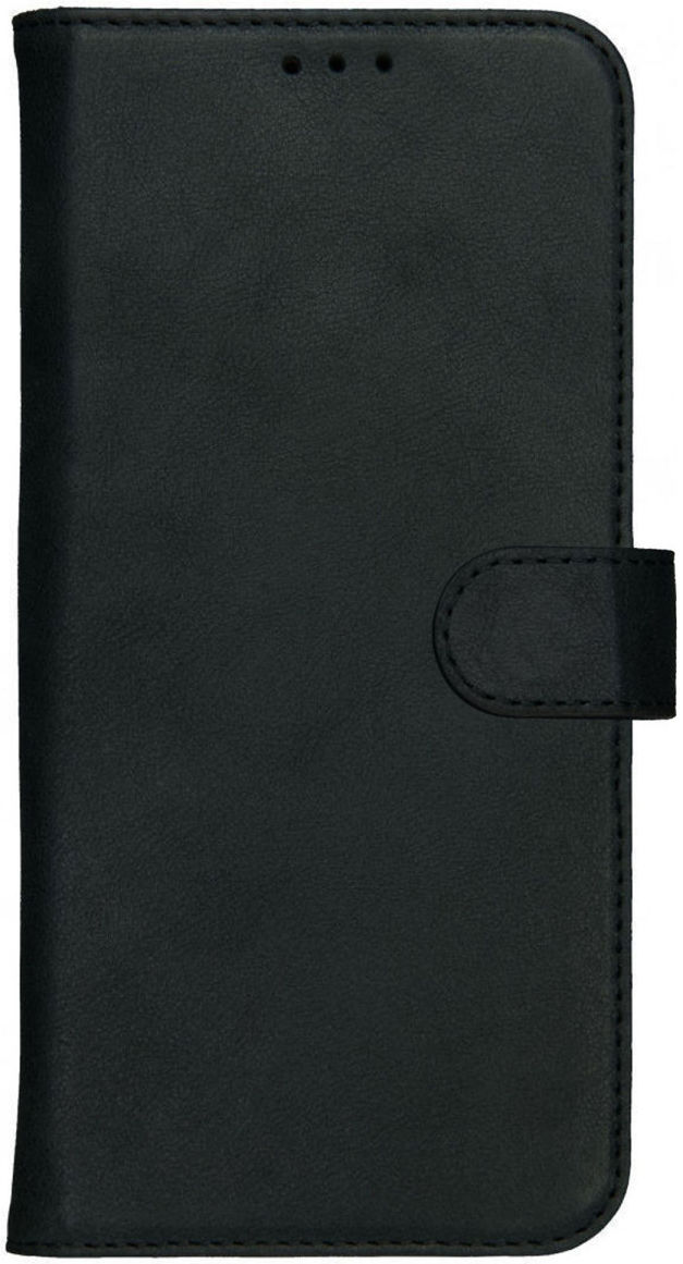 Rosso Deluxe Samsung Galaxy S23 Ultra Hoesje Echt Leer Book Case Zwart afbeelding 5