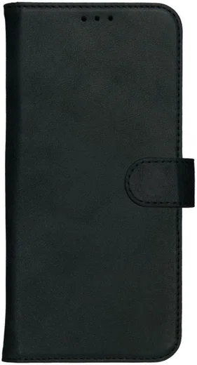 Rosso Deluxe Samsung Galaxy S23 Ultra Hoesje Echt Leer Book Case Zwart afbeelding 5