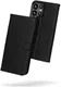 Rosso Deluxe Samsung Galaxy S23 Ultra Hoesje Echt Leer Book Case Zwart afbeelding 8
