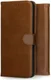 Rosso Deluxe Samsung Galaxy S23 Ultra Hoesje Echt Leer Book Case Bruin afbeelding 4