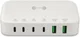 4smarts 7in1 GaN Oplaadstation 100W Snellader met QI Opladen Wit afbeelding 3