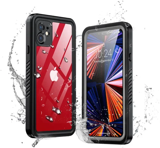 SBG Outdoor Case iPhone 11 Waterdicht Zwart afbeelding 1