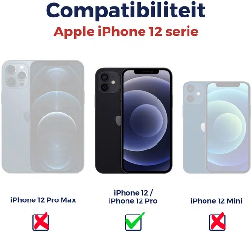 SBG Outdoor Case iPhone 12 Waterdicht Zwart afbeelding 9
