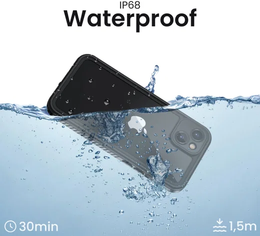 SBG Outdoor Case iPhone 12 Waterdicht Zwart afbeelding 4