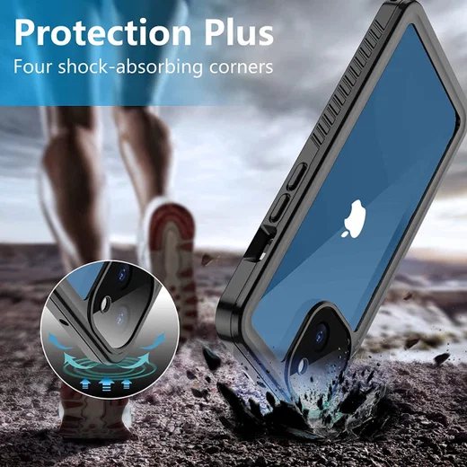 SBG Outdoor Case iPhone 13 Waterdicht Zwart afbeelding 7