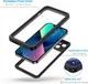 SBG Outdoor Case iPhone 13 Waterdicht Zwart afbeelding 8