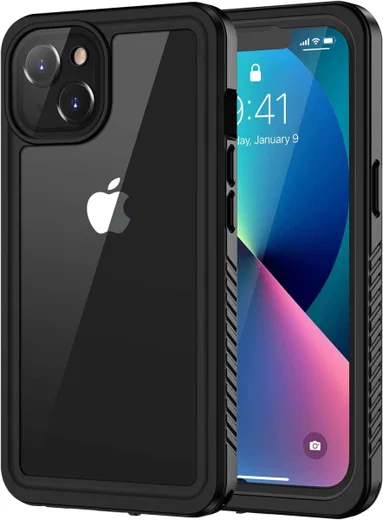 SBG Outdoor Case iPhone 13 Waterdicht Zwart afbeelding 2