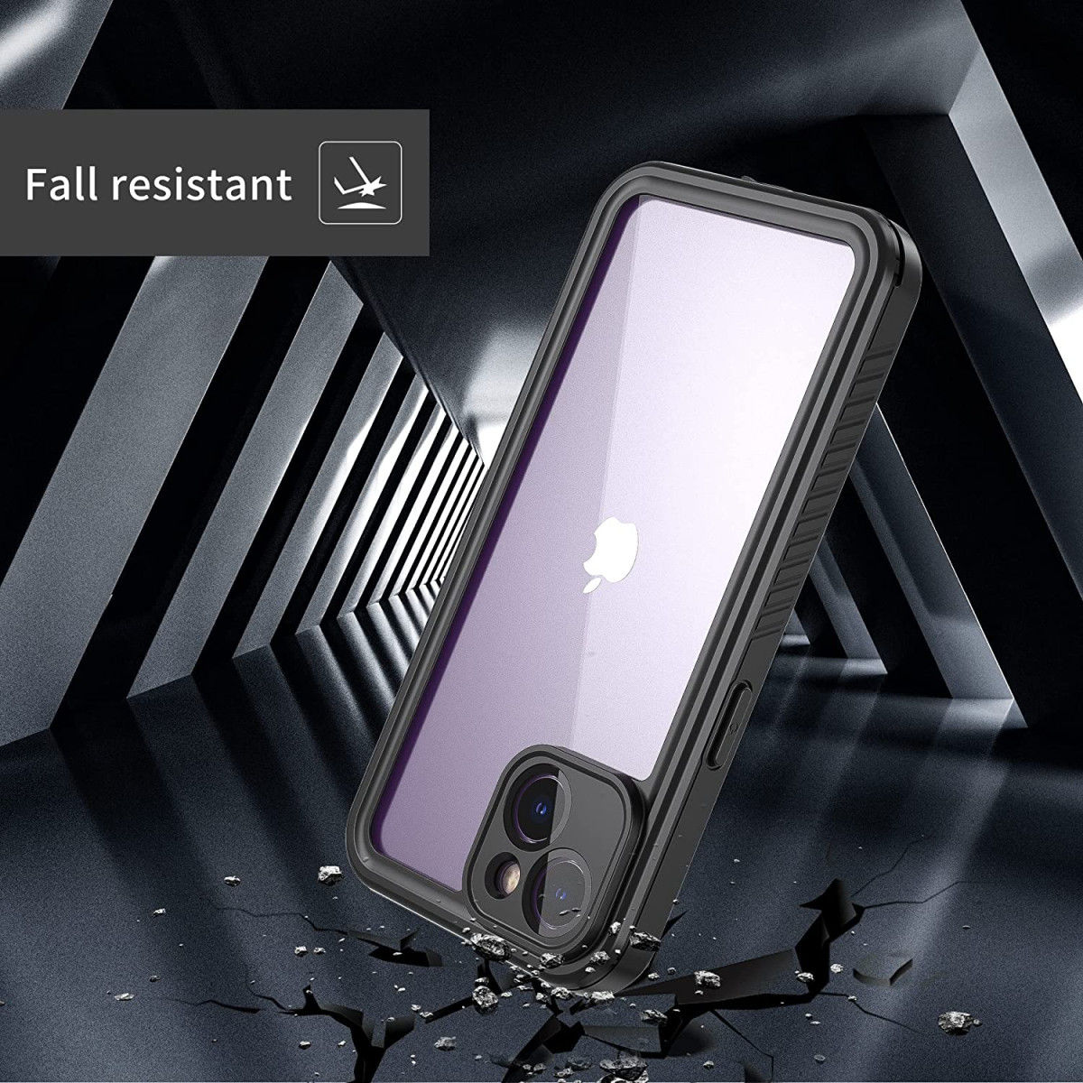 SBG Outdoor Case iPhone 14 Plus Waterdicht Zwart afbeelding 8