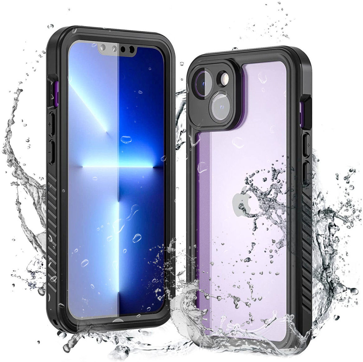 SBG Outdoor Case iPhone 14 Plus Waterdicht Zwart afbeelding 1
