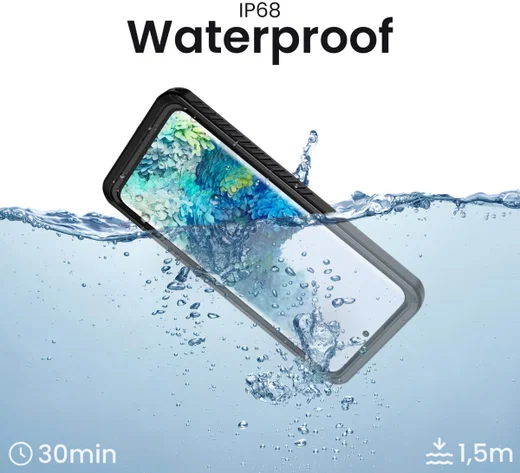 SBG Outdoor Case Samsung Galaxy S20 Waterdicht Zwart afbeelding 2