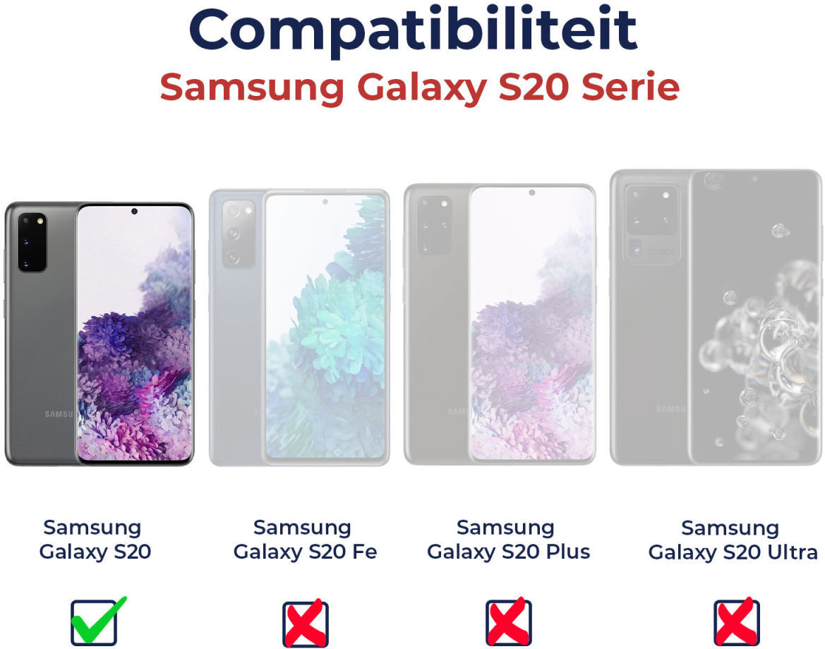 SBG Outdoor Case Samsung Galaxy S20 Waterdicht Zwart afbeelding 12