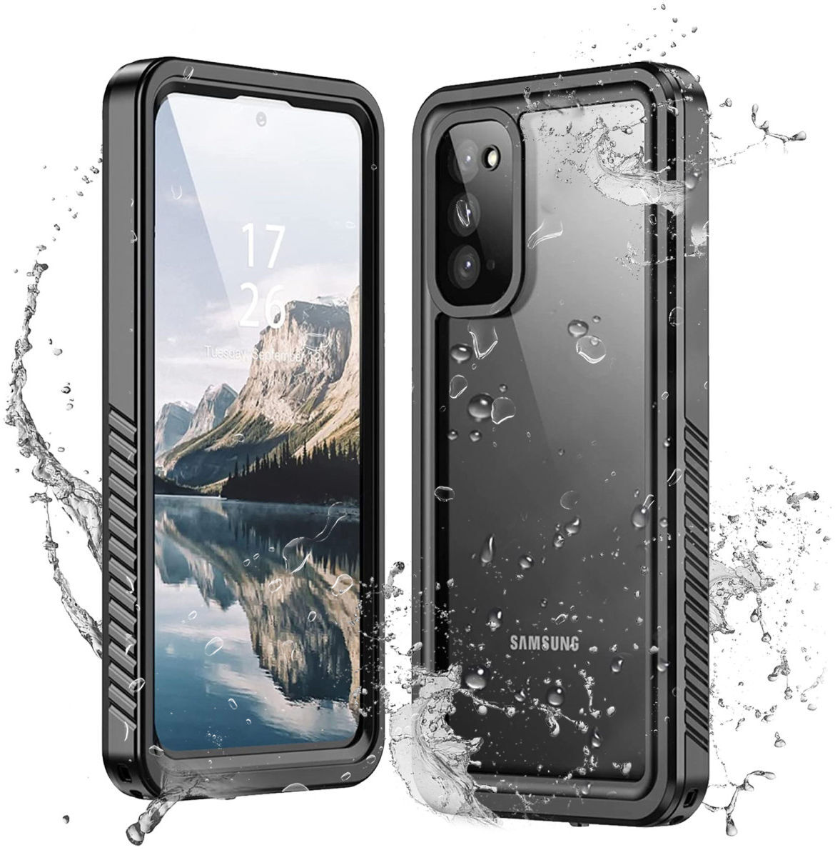 SBG Outdoor Case Samsung Galaxy S20 Waterdicht Zwart afbeelding 1