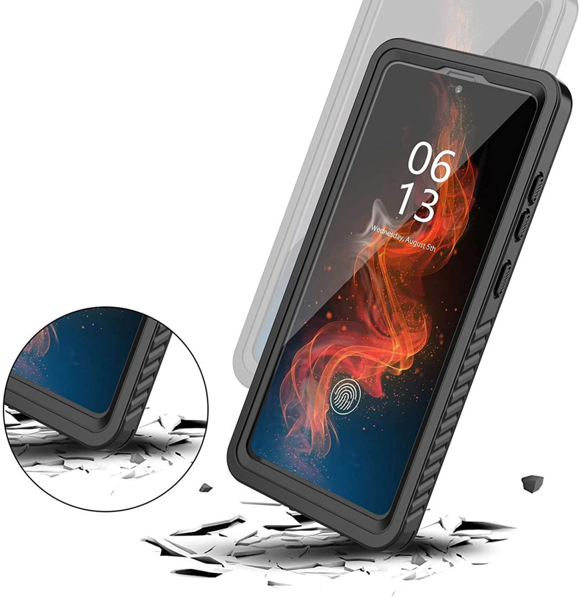 SBG Outdoor Case Samsung Galaxy S20 FE Waterdicht Zwart afbeelding 7