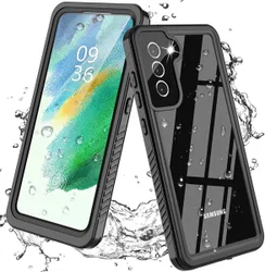 SBG Outdoor Case Samsung Galaxy S21 FE Waterdicht Zwart afbeelding