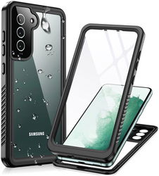 SBG Outdoor Case Samsung Galaxy S22 Waterdicht Zwart afbeelding
