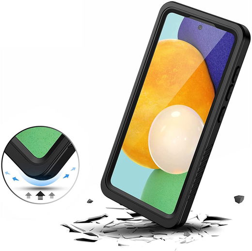 SBG Outdoor Case Samsung Galaxy A52 / A52S Waterdicht Zwart afbeelding 6