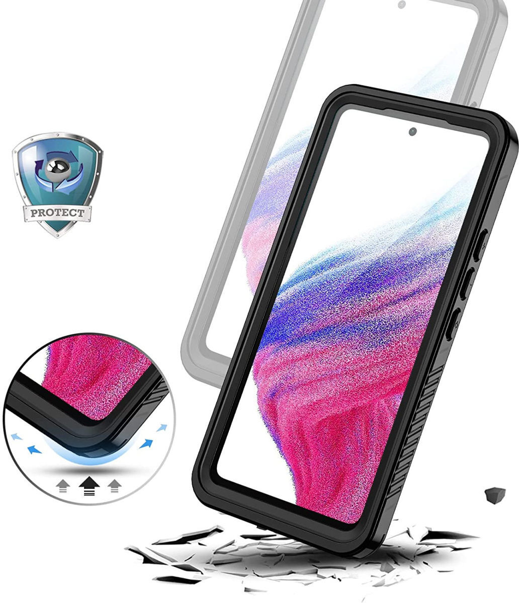 SBG Outdoor Case Samsung Galaxy A53 Waterdicht Zwart afbeelding 6